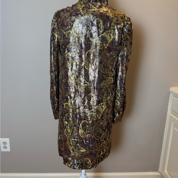 BA&SH Capi Lurex-Embellished Dress - size XS - Picture 10 of 12